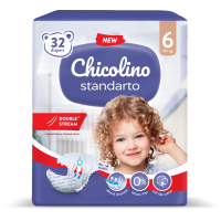 Подгузники детские Chicolino размер 6 (16+ кг), 32 шт